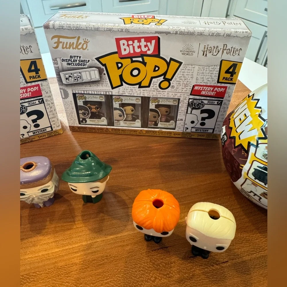 Harry Potter Funko Bitty Pop, Mini Verse Potions/Honeydukes Kits, Kinder Bundle